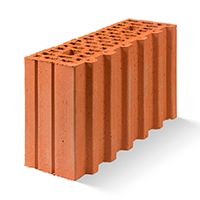 Блок доборный керамический поризованный POROMAX-380-1/2-D