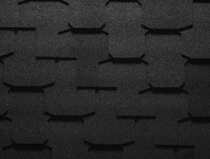 Мягкая черепица RUFLEX, Runa Excellent, Тёмная ночь