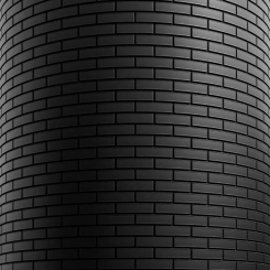 Кирпич керамический Black Matte Premium